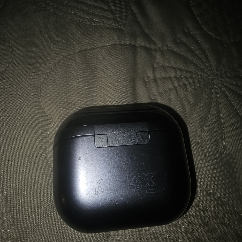 Metallic Samsung Gray Earbuds Case